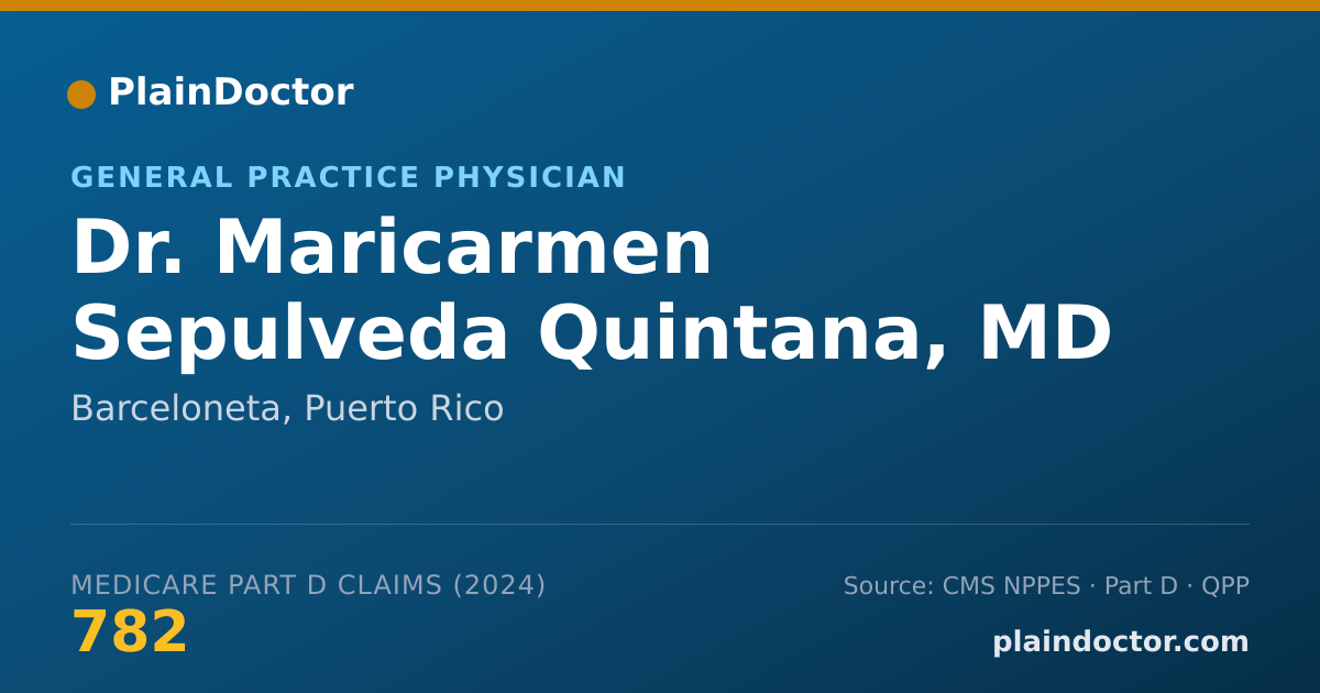 Shareable card for Maricarmen Sepulveda Quintana, MD - General Practice Physician, Arecibo, PR