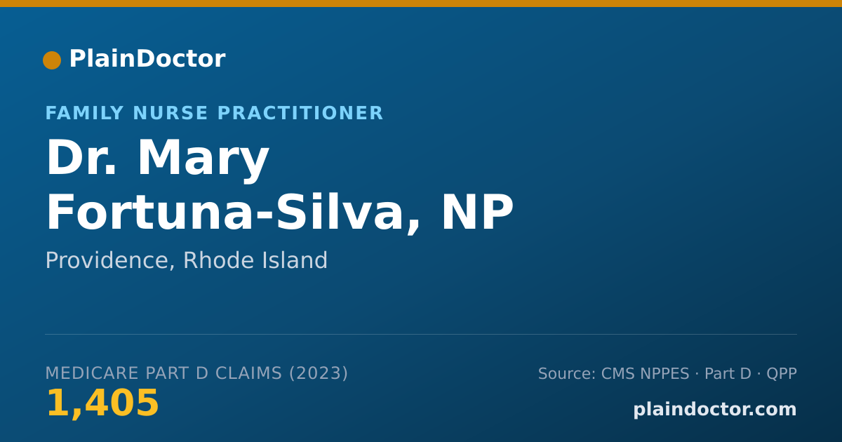 Shareable card for Mary Fortuna-Silva, NP - Family Nurse Practitioner, Providence, RI