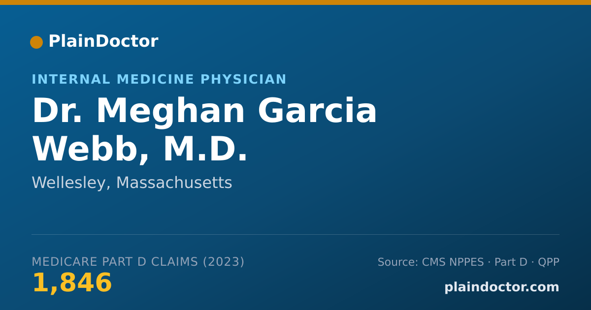 Shareable card for Meghan Garcia Webb, M.D. - Internal Medicine Physician, Wellesley, MA