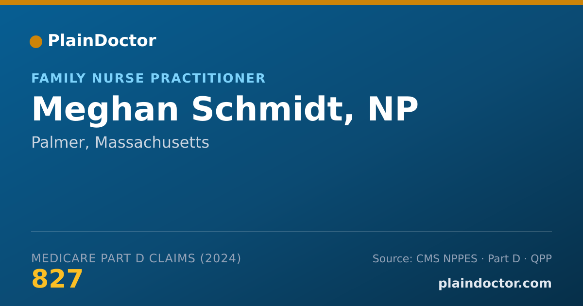 Shareable card for Meghan Schmidt, NP - Family Nurse Practitioner, Palmer, MA
