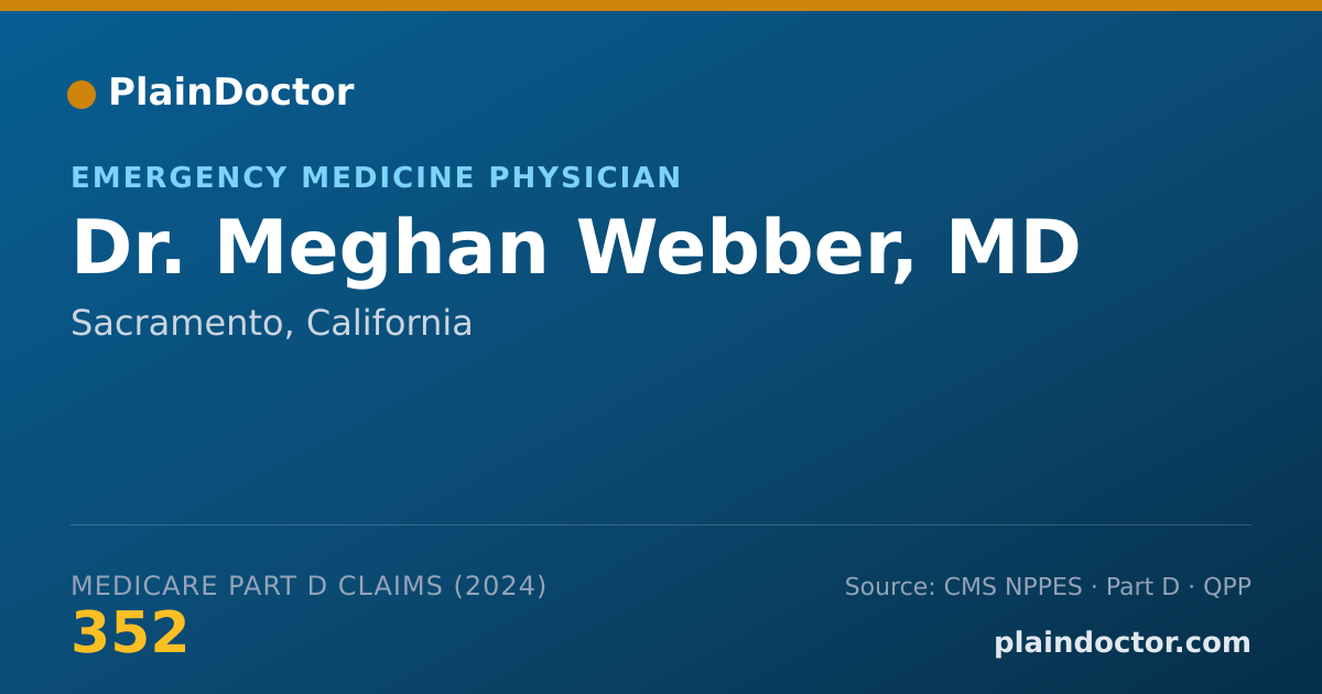 Shareable card for Meghan Webber, MD - Emergency Medicine Physician, Sacramento, CA
