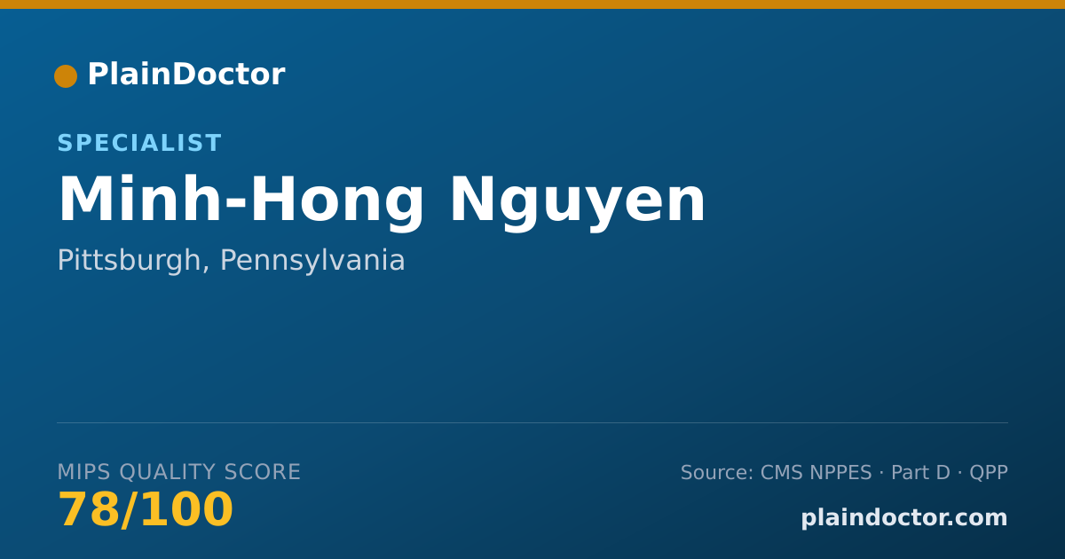 Shareable card for Minh-Hong Nguyen - Specialist, Pittsburgh, PA