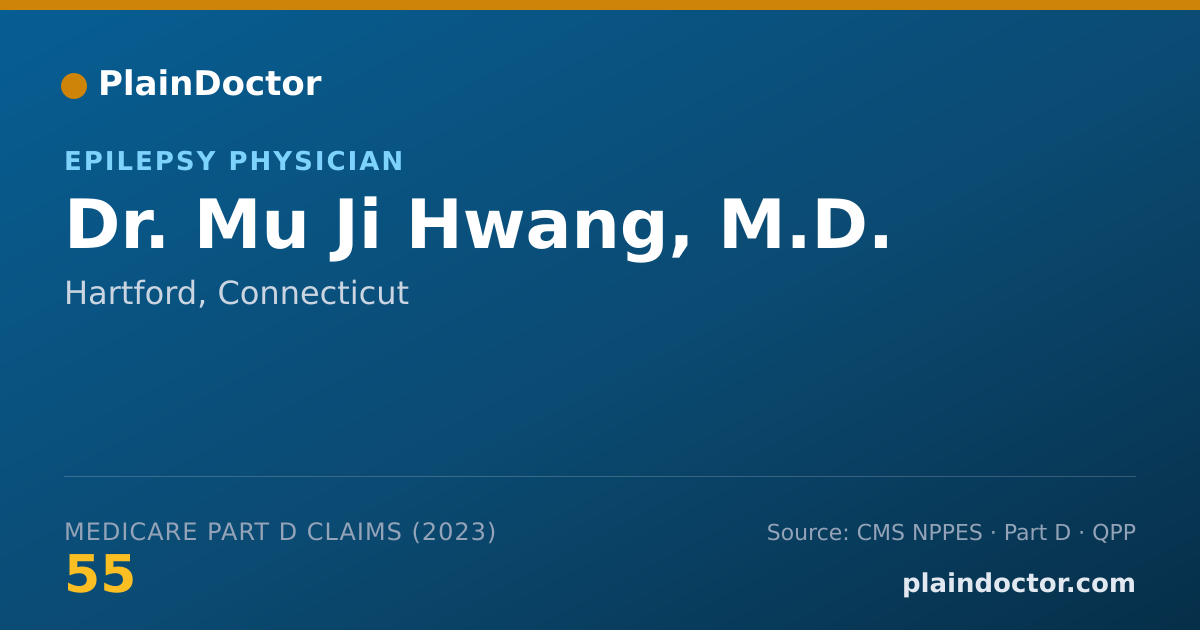 Shareable card for Mu Ji Hwang, M.D. - Epilepsy Physician, Hartford, CT