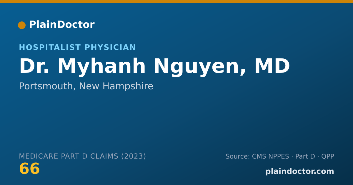 Shareable card for Myhanh Nguyen, MD - Hospitalist Physician, Portsmouth, NH