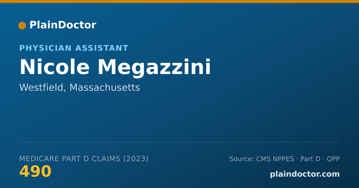 Shareable card for Nicole Megazzini - Physician Assistant, Westfield, MA