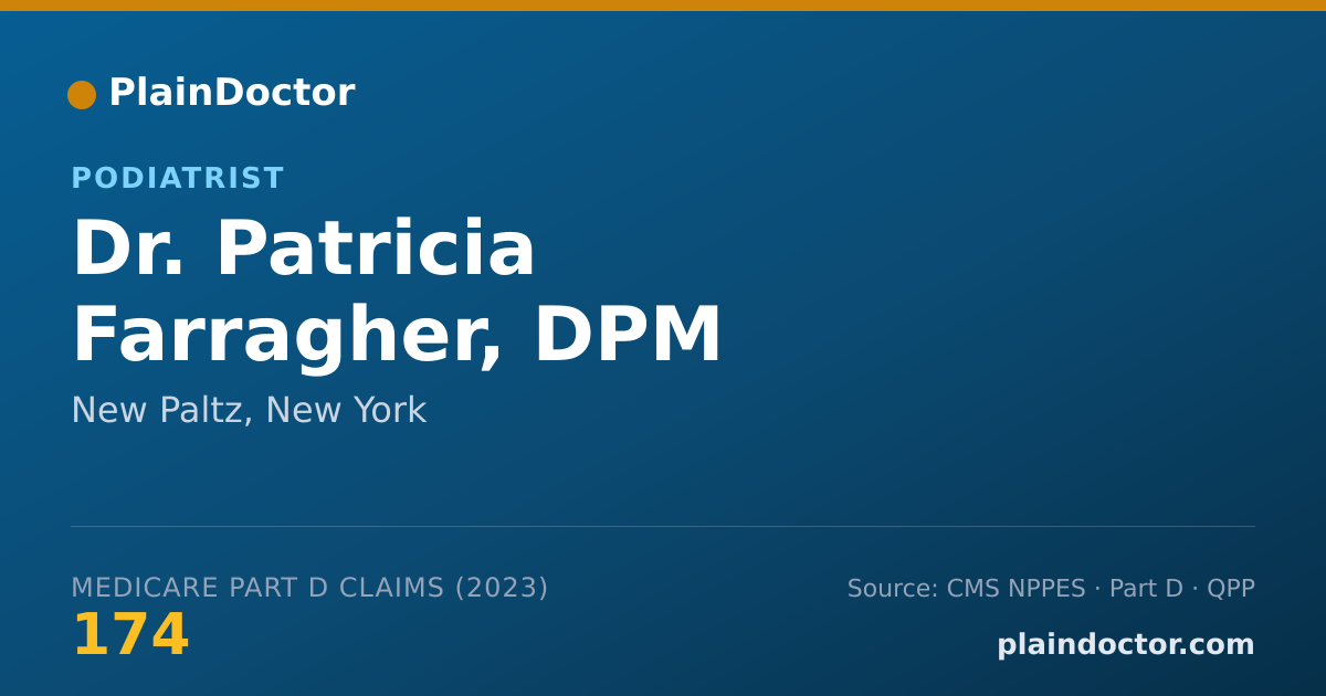 Shareable card for Patricia Farragher, DPM - Podiatrist, New Paltz, NY