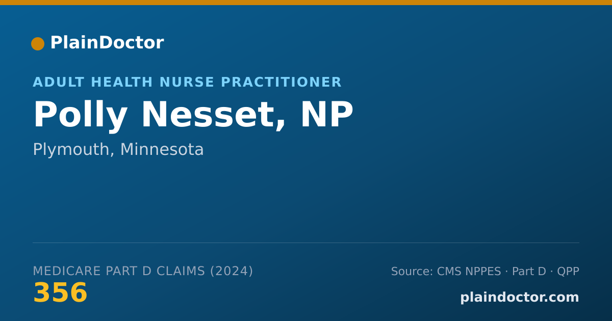 Shareable card for Polly Nesset, NP - Adult Health Nurse Practitioner, Plymouth, MN