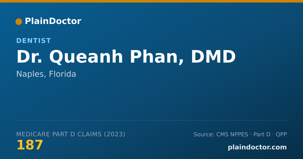 Shareable card for Queanh Phan, DMD - Dentist, Naples, FL