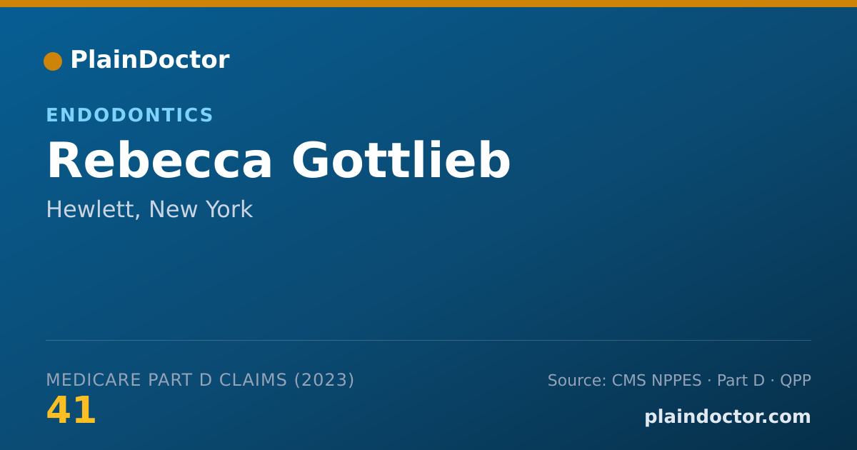 Shareable card for Rebecca Gottlieb - Endodontics, Hewlett, NY