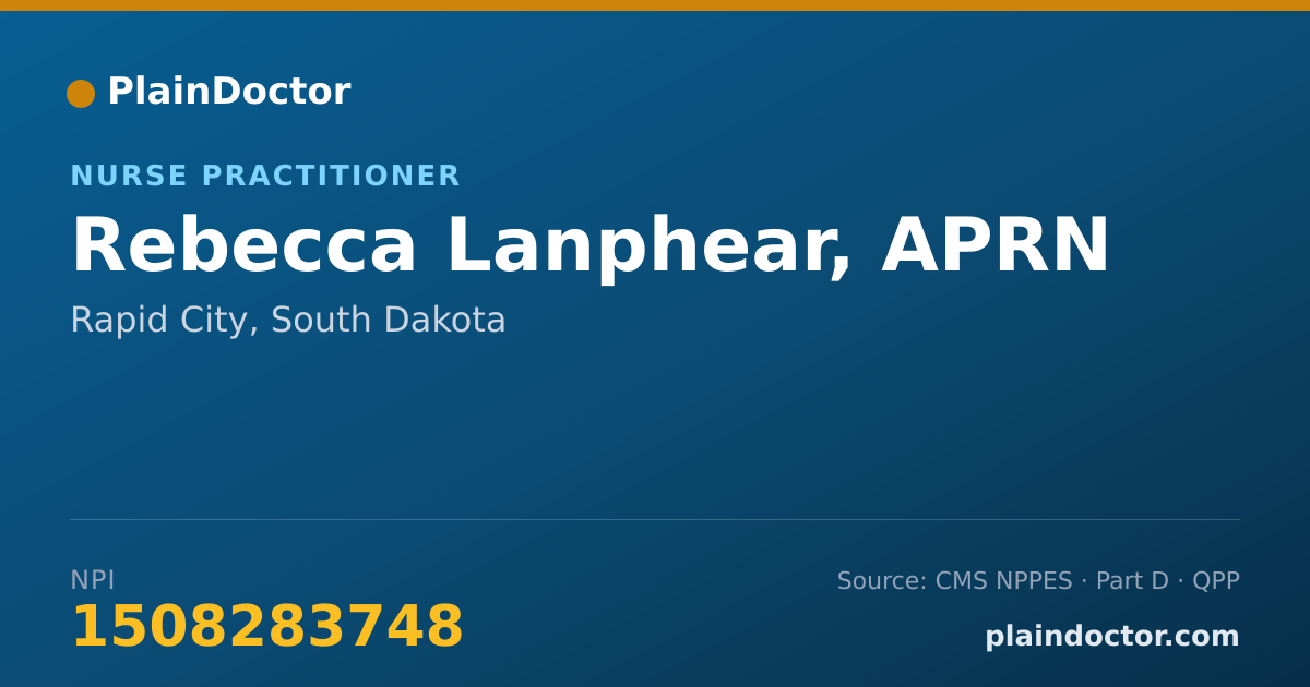 Shareable card for Rebecca Lanphear, RN - Community Health Registered Nurse, Chattanooga, TN