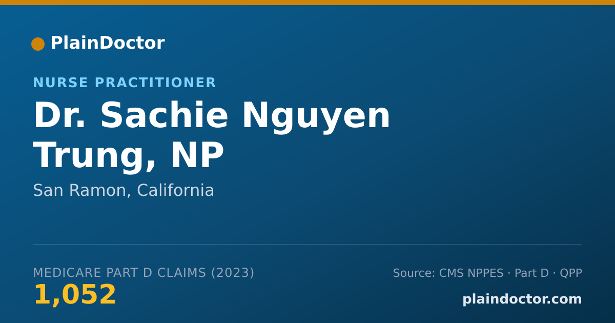 Shareable card for Sachie Nguyen Trung, NP - Nurse Practitioner, San Ramon, CA
