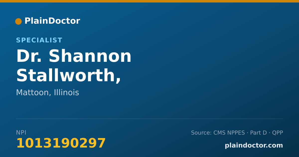 Shareable card for Shannon Stallworth, L.M.T,NCTMB - Specialist, Mattoon, IL