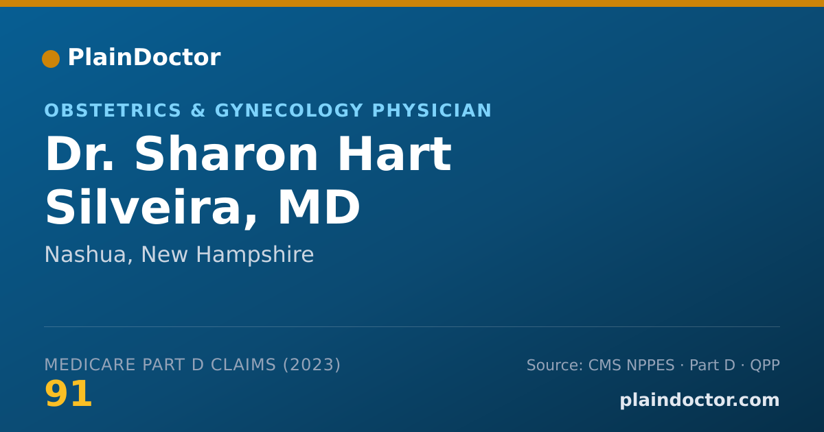 Shareable card for Sharon Hart Silveira, MD - Obstetrics & Gynecology Physician, Nashua, NH