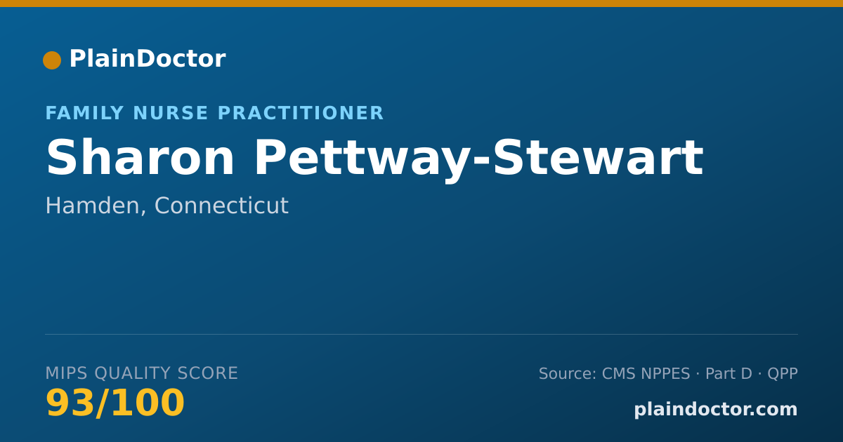 Shareable card for Sharon Pettway-Stewart - Family Nurse Practitioner, Hamden, CT
