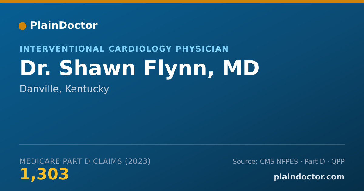 Shareable card for Shawn Flynn, MD - Interventional Cardiology Physician, Danville, KY