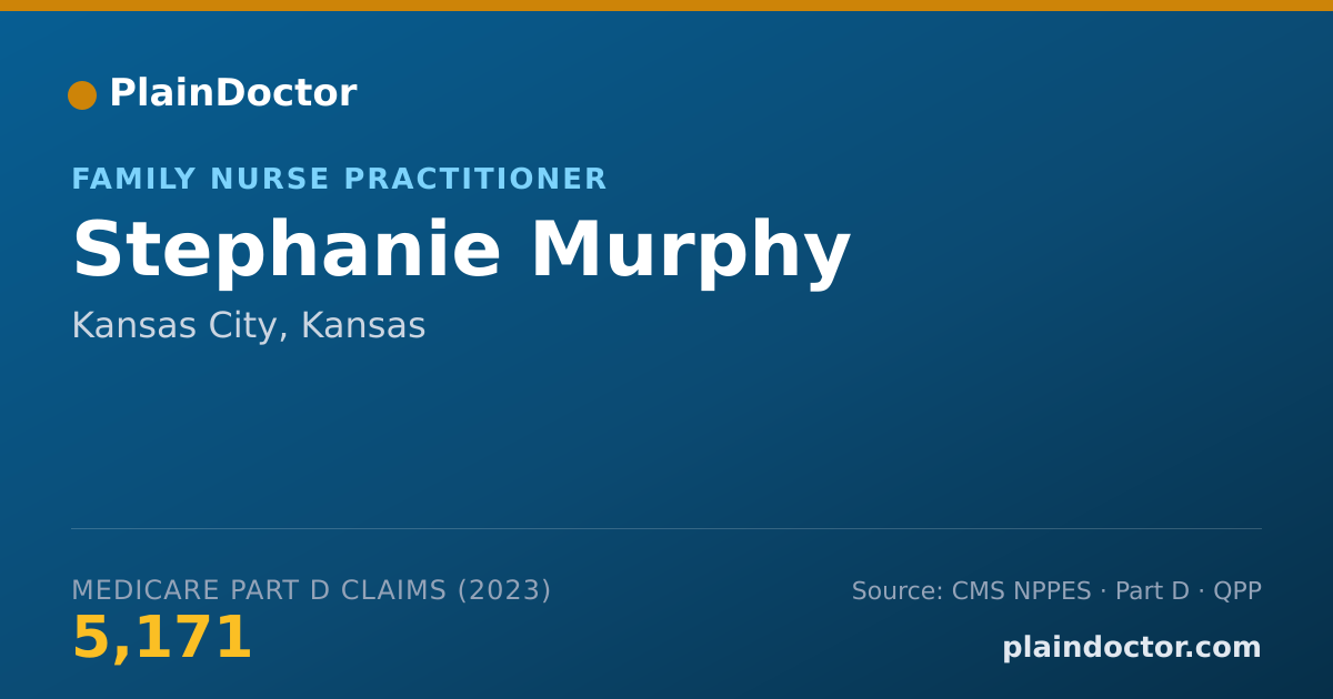Shareable card for Stephanie Murphy - Family Nurse Practitioner, Kansas City, KS