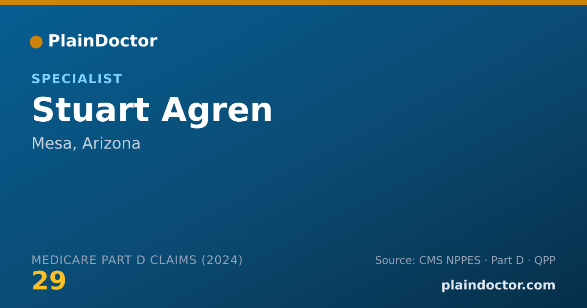 Shareable card for Stuart Agren - Specialist, Mesa, AZ