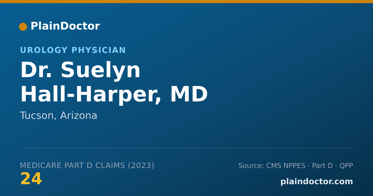 Shareable card for Suelyn Hall-Harper, MD - Urology Physician, Tucson, AZ