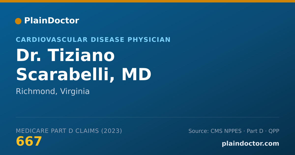 Shareable card for Tiziano Scarabelli, MD - Cardiovascular Disease Physician, Richmond, VA