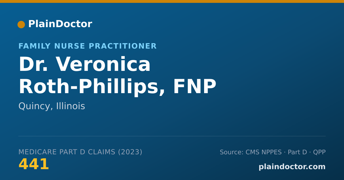 Shareable card for Veronica Roth-Phillips, FNP - Family Nurse Practitioner, Quincy, IL