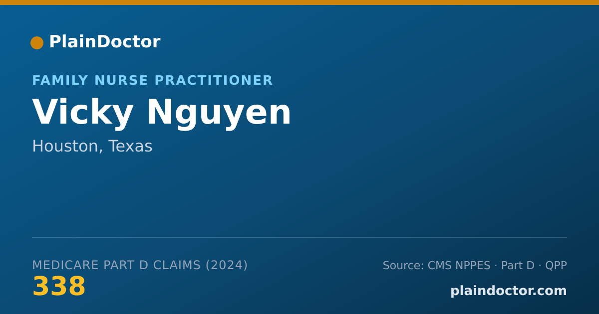 Shareable card for Vicky Nguyen - Medical-Surgical Registered Nurse, Houston, TX