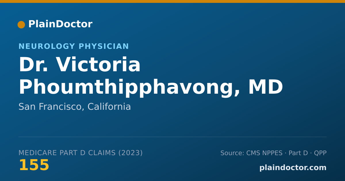 Shareable card for Victoria Phoumthipphavong, MD - Neurology Physician, San Francisco, CA
