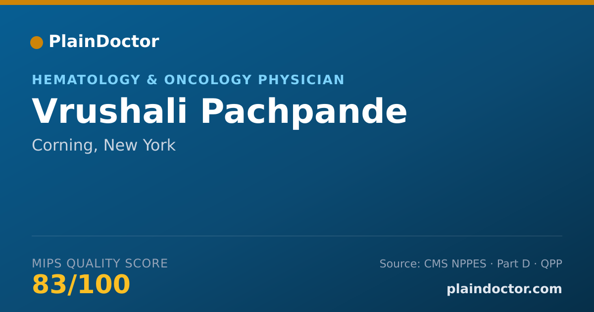 Shareable card for Vrushali Pachpande - Student in an Organized Health Care Education/Training Program, Minneapolis, MN